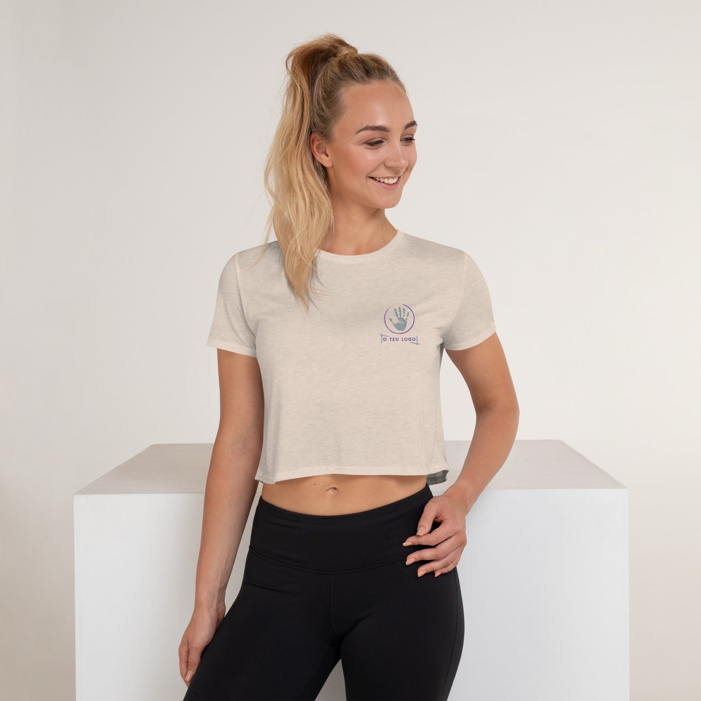 T-shirt cropped